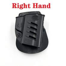 战术型 PX4 Storm 右手枪套，安全装备存储和取用平台 - 通用型 BRS 枪套，适用于 Beretta 92、96A1、M9A1、PX4、Browning Pro 9mm 和 .40、FN FNX-9、P40、P9、Kimber R7 Mako、Remington RP9、S&W M&P Shield .45、Taurus PT845 等型号。 - 黑色 - 查看 6