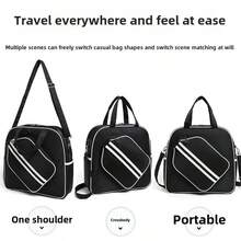 XINGNAN 2025 New Arrival Pickleball Racket Bag, Multi-Functional Large Capacity Outdoor Sports Bag, High-Quality Pickleball Storage Bag & Racket Cover - Multicolor - View 5