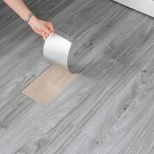 10 szt./zestaw, rozmiar 40 x 15 cm, 0,6 m², odklejane naklejki podłogowe z efektem słojów drewna, naklejki podłogowe z PVC z efektem słojów drewna, samoprzylepne płytki bazowe i panele ścienne z winylu, dekoracje podłogowe do mebli, odpowiednie do sypialni, kuchni, salonu i hotelu - Wielokolorowe - Zobacz 3
