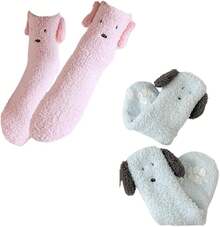 Women Crew Socks - Pink - View 10