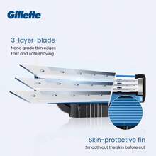 Gillette Mach 3 Blades Refills, 12 Razor Refills - Multicolor - View 5
