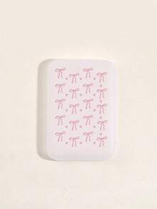 Bowknot Protective Case, Suitable For TPU Soft Rubber Matte Wireless Power Bank, Anti-Drop Corners, Fine Texture, Compatible With IPhone (Battery Not Included), Magnetic Closure - Multicolor - View 8