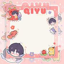 Tình yêu và không gian sâu thẳm Po T It Phim hoạt hình Anime Tần Che Li Shen Xing Hui Qi Yu Ngoại hình cao Tin nhắn Sách Quà tặng sinh nhật - Quà tặng Giáng sinh Quà tặng hoàn hảo - Quà tặng - Nhiều màu - Xem 3