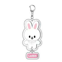 1PC SKZOO Cartoon Acrylic Keychain, 2025 New Cute Chibi Key Ring, KPOP Idol Fan Support Bag Charm Pendant, DIY Accessory For Clothing Backpack Phone Decoration, Collectible Merchandise, Birthday & Holiday Gift For STAY Fans - Multicolor - View 4