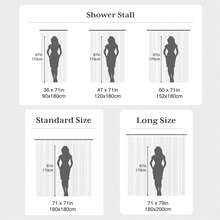 1pc Lightweight PEVA Clear Shower Curtain Liner With Magnets & Metal Grommets, Waterproof Plastic Bathroom Curtain Bath Curtain - Clear - View 3