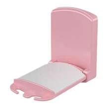 New Headphone Holder Foldable Headphone Stand Hanger Holder Wall-mounted hole-free Beetle Unicorn creative multi-function headset stand Headset Holder for Bedroom Game Room Study Room Pink - Rosado - Ver 2