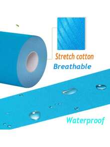 5cm*5m Cinta Kinesiológica Deportiva Elástica Rodillera Alivio del Dolor Muscular Cinta para Rodilla Fitness Correr Tenis Natación Fútbol - Multicolor - Ver 7