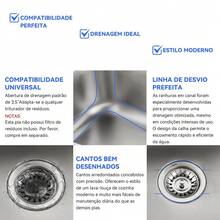 Stainless Steel 304 Silver Kitchen Set + Brushed Stainless Steel Cold Water Countertop Kitchen Faucet – Premium Gourmet Set With Full Drainage And Extra Wide Water Outlet - Bạc - Xem 7