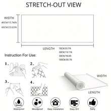 1 Roll Wood Grain Self-Adhesive Wallpaper, Vintage Removable Contact Paper, Suitable For Countertops, Cabinets, Vinyl Film, Painted Car Wall, Furniture - Camel - View 5