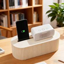 A Stylish And Space Saving High-Capacity Cable Organizer With A Lid, Used For Hiding Power Sockets, Desktop Sockets, Cable Management Boxes, Daily Use, White Desktop Storage Organization Cable Boxes, Dormitory Row Insertion Storage, Children's Anti Electric Shock Safety, Mobile Phones, Tablets, Electric Wires, Paper Boxes, Desktop Storage Racks, Hidden Wire Storage Boxes, Wiring Management Tools