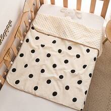 Baby Muslin Blanket, All Season Gauze Air Conditioning Quilt, Children's Cotton Crinkle Fabric Baby Comfort Blanket, Cartoon Pure Cotton - Multicolor - View 29