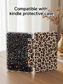 这款棕色豹纹双面亚克力透明水晶平板电脑保护套兼容 iPad 11 (2025/10.9)/Air 4/5/6/7 (2025/10.2)/Pro 11/10/9.7/10.5 以及 Galaxy Tab A9。它具备睡眠/唤醒功能和多角度折叠支架，是日常平板电脑保护的理想之选，也是一份绝佳的节日礼物。时尚简约的豹纹图案更彰显您的个性风格。 - 彩色 - 查看 10
