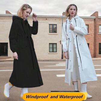 Rain Coat Fashion Rain Coat Women's Raincoats Thickened Waterproof Rain Coat For Women Riding Rain Poncho Universal Raincoats Windbreak Rain Poncho Rain Jacket Multi Functional Raincoats Outdoor Activities Rain Wear Cycling Traveling Climbing Rain Coat