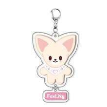 1PC SKZOO Cartoon Acrylic Keychain, 2025 New Cute Chibi Key Ring, KPOP Idol Fan Support Bag Charm Pendant, DIY Accessory For Clothing Backpack Phone Decoration, Collectible Merchandise, Birthday & Holiday Gift For STAY Fans - Multicolor - View 2