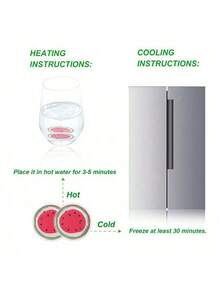 Gel Ice Pack Reusable Cooling Eye Pads And Under Eye Patches, Eye Hot Cold Pack For Eye Rela(2watermelon) - Burgundy - View 9