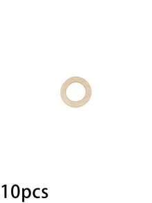 5pcs-50pcs 20-80mm Unfinished Wooden Rings Multiple Sizes Solid Color Natural Wood Circle Rings For Macrame Craft Jewelry Decorative Wooden Hoops - Wood Color - View 16