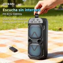LINK BITS Speaker - Black - View 7