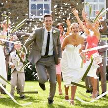 50/20pcs Colorful Stain Ribbon Wedding Stick Mixed Color Wedding Wands With Gold Bells For Wedding Decoration - Colourful - View 3