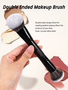 MAANGE Bộ 2/6 cọ trang điểm chuyên nghiệp siêu mềm, kèm hộp giấy, lông mềm mại, nhỏ gọn, thích hợp dùng cho phấn phủ, má hồng, che khuyết điểm, phấn mắt, trang điểm chi tiết, lý tưởng cho người mới bắt đầu và làm quà tặng, phù hợp sử dụng tại nhà hoặc khi đi du lịch. - màu đen - Xem 12