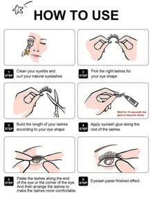 5 أزواج من رموش عيون الثعلب الفاخرة، رموش كورية الطراز، طول C-مجعد 7-12 ملم، رموش ممددة، ناعمة ومريحة، خفيفة الوزن، مناسبة للاستخدام اليومي والسفر والحفلات والمناسبات، تعزز جاذبية العين، رموش 3D مكثفة - عيون براقة، سهلة التطبيق كاملة الشريط - توفر وقت المكياج DIY، مثالية للمبتدئين، قابلة لإعادة الاستخدام، هدية للصديقات (عيد الحب/عيد الميلاد)، رموش عيون الثعلب، رموش مصنوعة يدويًا، رموش طبيعية - رموش عيون القطة - مشاهدة 8