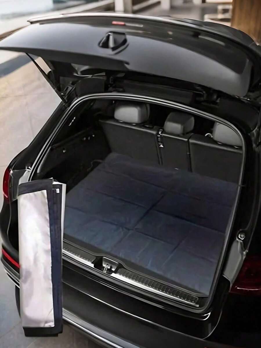 1pcSUV Dog Mat Car Mat Car Mat Car Rear Anti-Dirty Mat Waterproof Car Travel Trunk Dog Cushion Car Supplies Pet Mat Rear Mat Trunk Mat