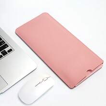 1个纯色键盘保护套，轻便易携无线机械键盘包，柔软内衬键盘收纳袋，防刮耐磨，时尚美观，可兼作鼠标垫，兼容K380，多种颜色可选