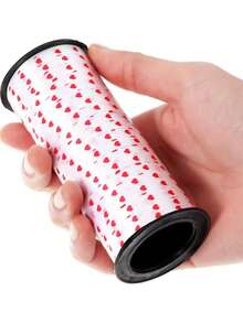 3 Rolls Valentine's Day Ribbon - Heart Shaped Curled Ribbon, Suitable For Mother's Day, Valentine's Day, Wedding, Engagement, Anniversary Decoration And Gift Wrapping, 100 Yards Per Roll (Red, White And Pink Heart Shaped) - Multicolor - View 8