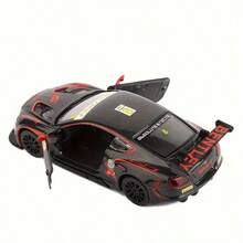 Burago 1:43 宾利欧陆GT3赛车模型，合金压铸玩具车，男士收藏礼品 - 黑 - 查看 3