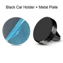 1pc Magnetic Car Phone Holder, Magnetic Adsorption Car Navigation Bracket Compatible With IPhone, Android Phones, Fits Car Central Console, Suitable As Birthday, Home, Friend Car Accessory Gift - Multicolor - View 4