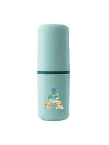 A-Z Letter Beach Series Portable Toothbrush Holder, Keeps Your Toothbrush Clean And Portable Anytime! Travel Toothbrush Rack, Portable Toothbrush Cup Lid, Suitable For Travel, Camping, Business Trip And School, Multi-Function Toothbrush Cup, Travel Wash Cup, Toothbrush And Toiletry Storage Set, Minimalist Toiletry Storage Box, Travel Essential, Bathroom Accessory, Home Goods And Storage - Multicolor - View 16