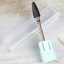 Set da 5 punte per trapano per unghie in ceramica nera da 3/32" e testine professionali per la pulizia e la lucidatura delle unghie, per la rimozione di calli e pelle morta - Multicolore - Visualizzare 6