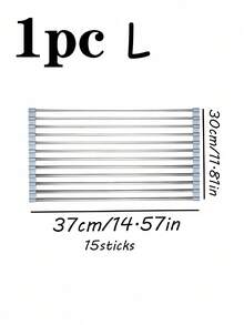 Foldable Sink Dish Drying Rack, Stainless Steel Retractable Dish Drainer, Rollup Drain Mat, Portable Dish Rack, Practical Drainer For Kitchen Sink, Multifunctional Non-Slip Dish Rack For Kitchen Countertop - Multicolor - View 10