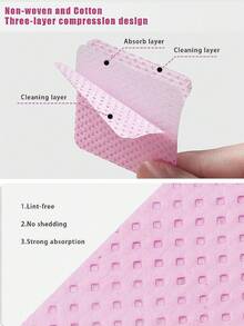 200 pezzi/100 pezzi/50 pezzi/20 pezzi Salviette detergenti per rimuovere lo smalto gel, strumenti per manicure, salviette senza lanugine, tamponi per la pulizia, accessori per il make-up, all'ingrosso, forniture per unghie, strumenti per unghie, accessori per arte di unghie, ritorno a scuola, unghie, strumenti per unghie per unghie finte - Multicolore - Visualizzare 6