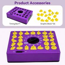 Juguete de rompecabezas con temporizador para niños, juego interactivo de educación temprana entre padres e hijos para entrenar la concentración, adecuado como regalo de cumpleaños para niños de 11 años - Multicolor - Ver 10