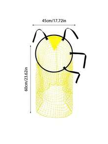 黄色足球门网 专业任意球目标网 便携式足球射门练习器材 带目标袋 训练辅助器材 适合成人足球爱好者 适用于大多数标准球门 易于安装 提高精准度 足球训练器材 足球配件