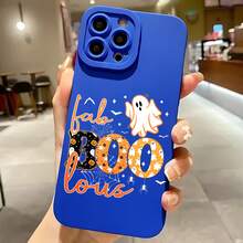 2026 nueva funda de teléfono mate, funda de teléfono fabulosa con impresión de fantasma de Halloween y telaraña para iPhone 17 15 14 13 12 11 Pro Max Plus  Galaxy S24 S23 S22 S21 S20 Note 20 10, funda de teléfono para parejas, regalo para él y ella, regalo de vacaciones - Blanco antiguo - Ver 4