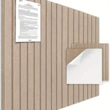 6pcs Felt Wall Tiles, Noise Reducing Felt Boards, Bulletin Board For Home Office Wall Decor, Alternative To Large Soft Cork Boards - Multicolor - View 8