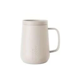 Signature Voyager Coffee Mug With Handle 12oz| Leak-Proof, Insulated, Ceramic-Lined Tumbler With Silicone Grip Base - Má hồng - Xem 1