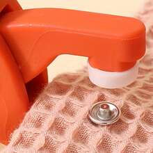 400pcs 5-Prong Metal Snap Button Set, Sewing Buttons Kit With Manual Plier And Storage Box, Suitable For DIY Crafts, Clothing, Hats, Bags, Etc. - Silver - View 5