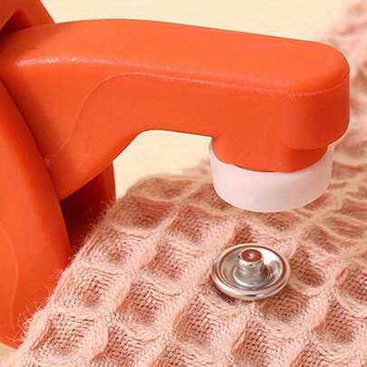 400 قطعة مجموعة أزرار معدنية خماسية الأسنان، طقم أزرار خياطة مع كماشة يدوية وصندوق تخزين، مناسبة للأعمال اليدوية والملابس والقبعات والحقائب وغيرها