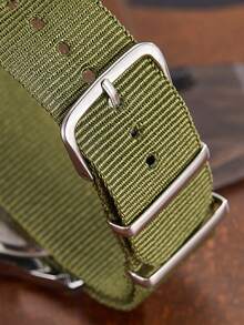 1 pieza Reloj de pulsera de cuarzo versátil y casual para estudiantes, adecuado para uso diario o como regalo