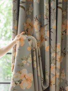 ستارة معتمة ذات لون واحد حديثة مطلية، تصميم جيب ، مناسبة لغرفة المعيشة وغرفة النوم - ستارة شفافة ومعتمة، ستارة غرفة المعيشة، ستارة غرفة النوم، وزن القماش 100 جرام