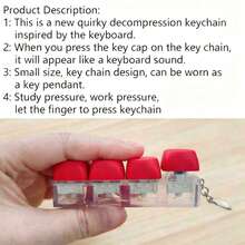 لعبة إرخاء الضغط الإبداعية قلادة مفاتيح، لعب وألعاب جديدة، لعبة فيدجت المنفوخة، تعليقات الحقيبة والهاتف - متعدد الألوان - مشاهدة 3