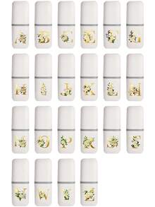 Soporte para cepillo de dientes portátil en color oro rosa, mantiene tu cepillo de dientes limpio y fácil de transportar. Estante para cepillo de dientes para viajes, tapa de vaso portátil para cepillo de dientes, apto para viajes, campamentos, viajes de negocios y escuela, vaso multiusos para cepillo de dientes, vaso de lavado portátil, set de almacenamiento de cepillo de dientes y artículos de tocador, caja de almacenamiento de artículos de tocador minimalista, artículo de viaje esencial, accesorio de baño, artículos del hogar y almacenamiento (blanco) - Multicolor - Ver 2