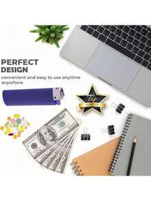 1个迷你假打火机（无火石）隐藏式储物盒，户外派对药品珠宝贵重物品安全盒（仅限小件物品），伪装成打火机 - 彩色 - 查看 5