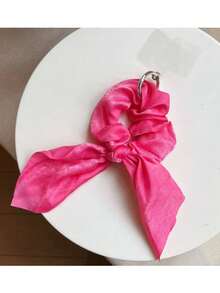 1pc Elegant Silk Bowknot Phone Lanyard Wristlet, High-End Women Wrist Strap Rope Chain Short Leash For Bag, Camera, Keys, Universal Hanging Accessory - Multicolor - View 10