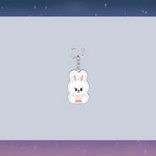 SKZ KPOP-STAY Straykid. 2 | Chaveiro de acrílico estilo anime SKZ. Chaveiro de acrílico estilo anime kawaii ATE, acessório para bolsa, presente para fãs de Star Surrounding, presente de aniversário, presente de Natal.