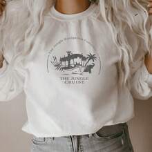 Jungle Cruise Sweatshirt, Disneyland Shirt,  World Shirt, Crew Neck - 黑色 - 查看 7