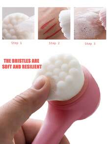 9 pièces/set Soins du visage, bandeau de spa, serre-tête en velours, bracelet pour le lavage du visage, les soins de la peau et le maquillage, nettoyage en profondeur, éponges pour le visage, brosse exfoliante en silicone, pince à cheveux, pour femmes et filles