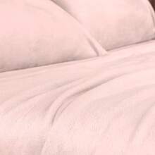 ESQUIMAL Juego de Sábanas Cálidas para el Invierno, Ultra Suaves, Cubre Colchones de hasta 40 cms de Alto (Varadero (Café), King Size) UGUQ - Mayra (Rosa Claro) - Ver 6